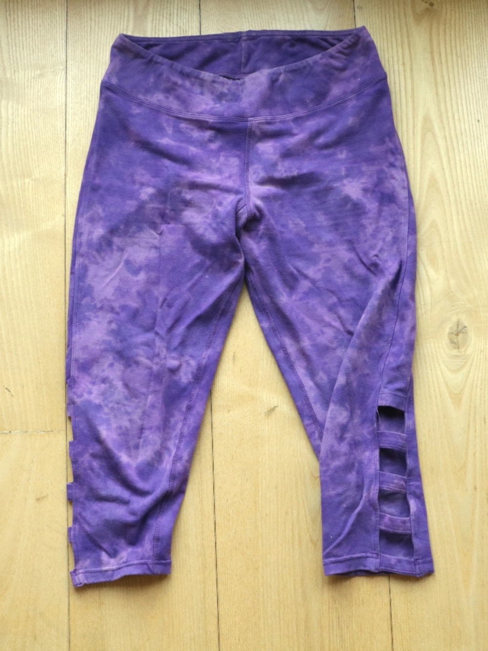 Organic cotton tie-dye leggings
